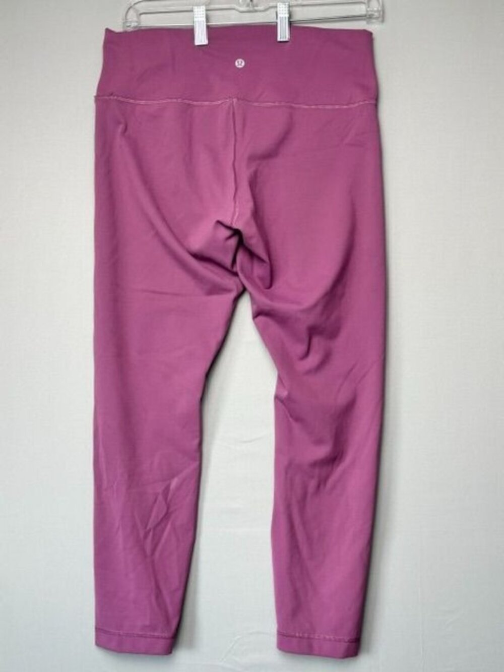 Lululemon Align High Rise Crop Leggings Women's 12 Mauve Pink Yoga 12"